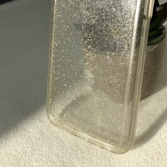 Speck Clear Gold Shimmer IPhone 8 Cell Phone Case - Picture 4 of 8